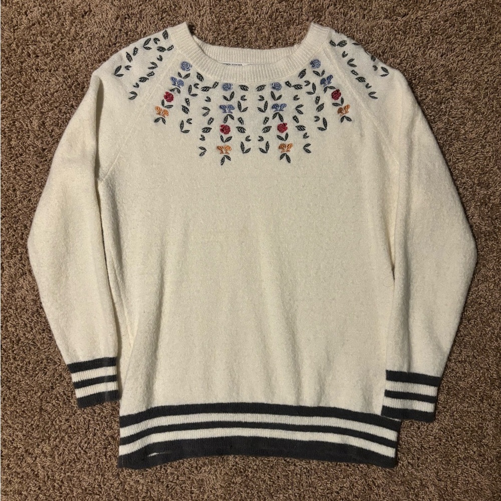Medium Kari Traa Flower Wool Sweater